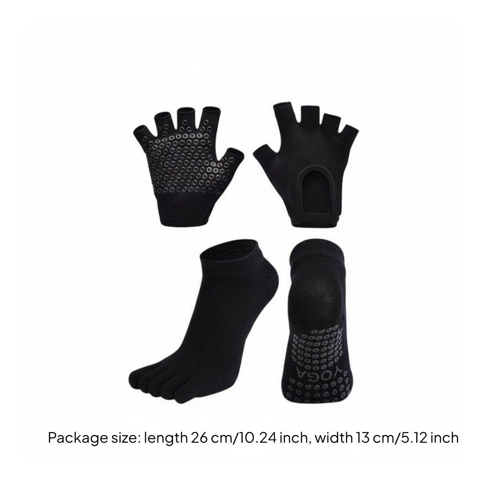 Pilates Yoga Grip Socks - Pilates Socks Woman Anti-slip Yoga Compression