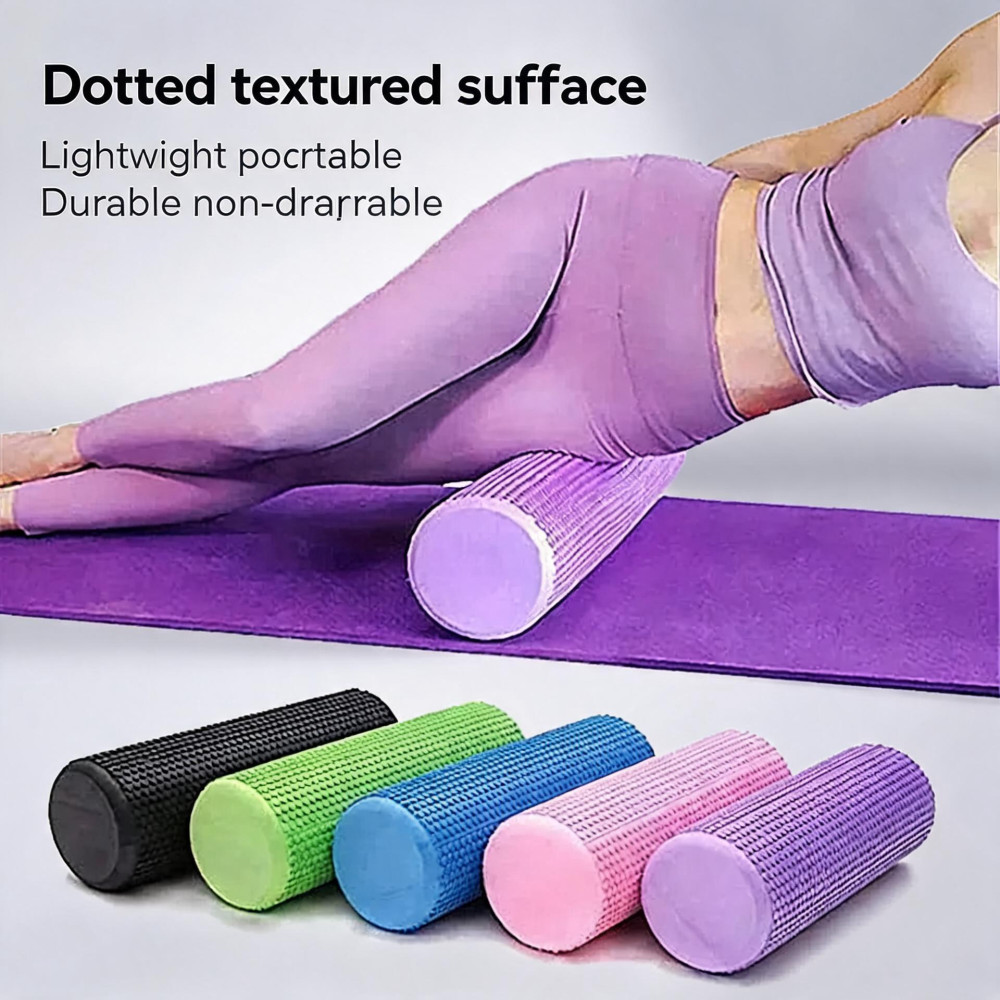 Pilates Yoga Home - Yoga Roller Round EVA Foam Cylinder