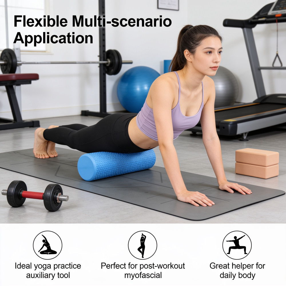 Yoga Roller Round EVA Foam Cyl - Pilates Yoga Home review and price