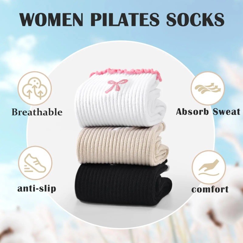 Professional Yoga Socks, Cotto - Pilates & Yoga Knokke review and price