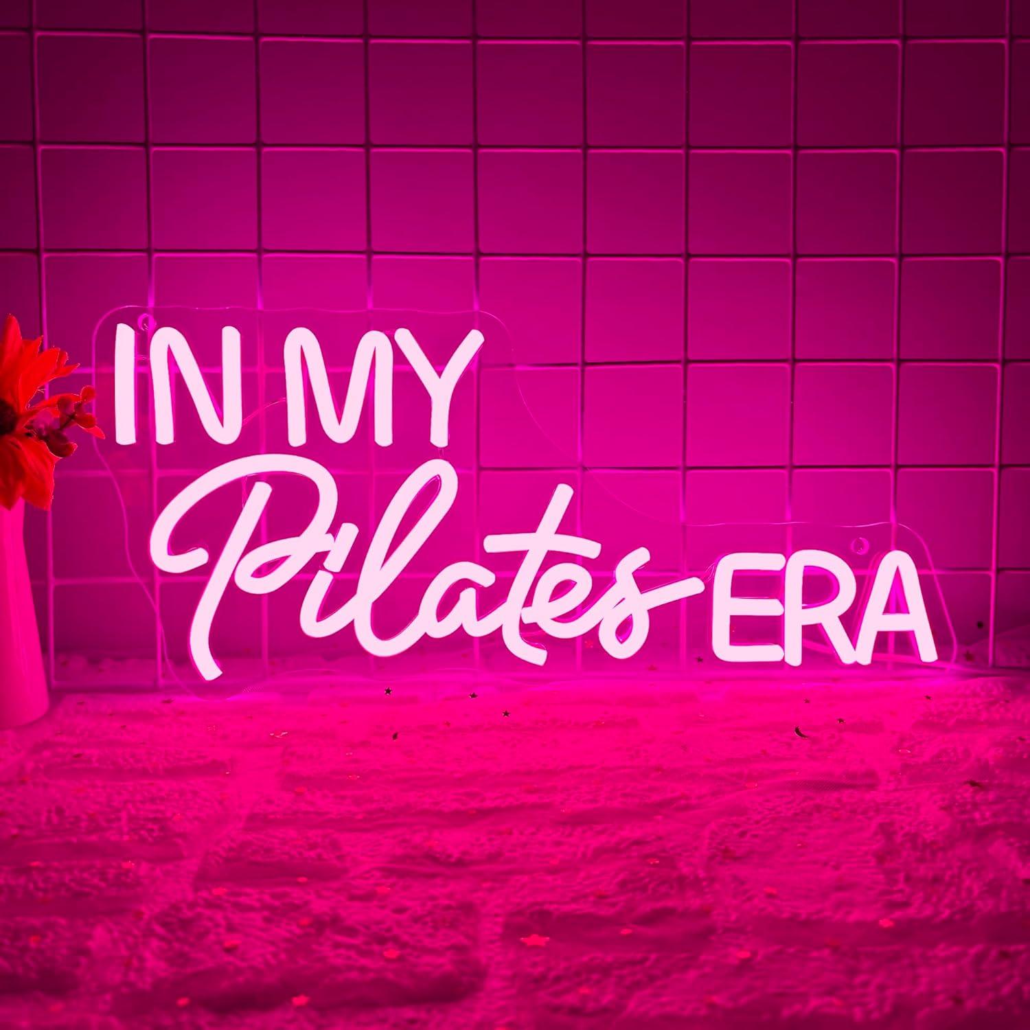 In My Pilates Era Neon Sign Di - Pilates And Yoga Studio review and price