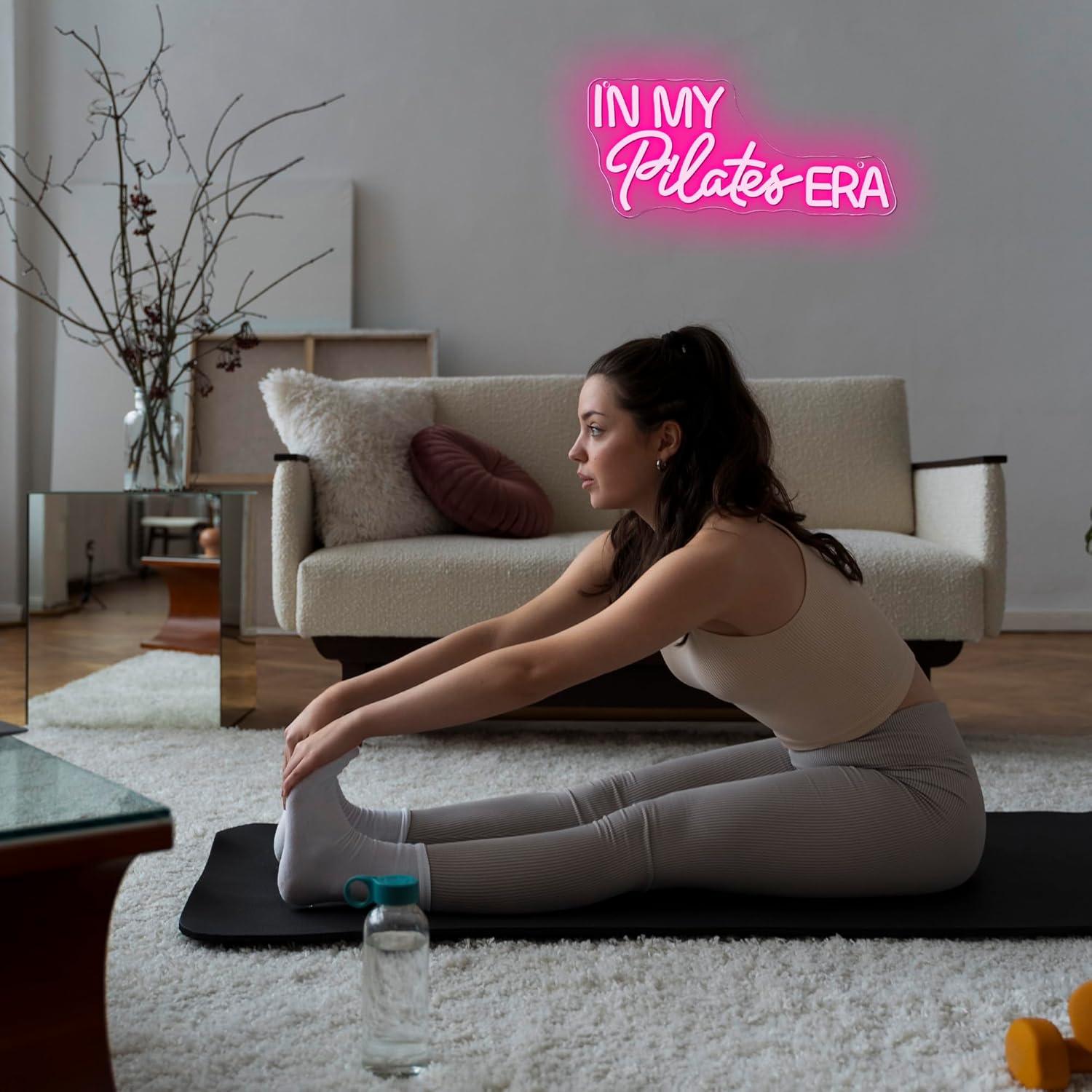 In My Pilates Era Neon Sign Di - Pilates And Yoga Studio review and price