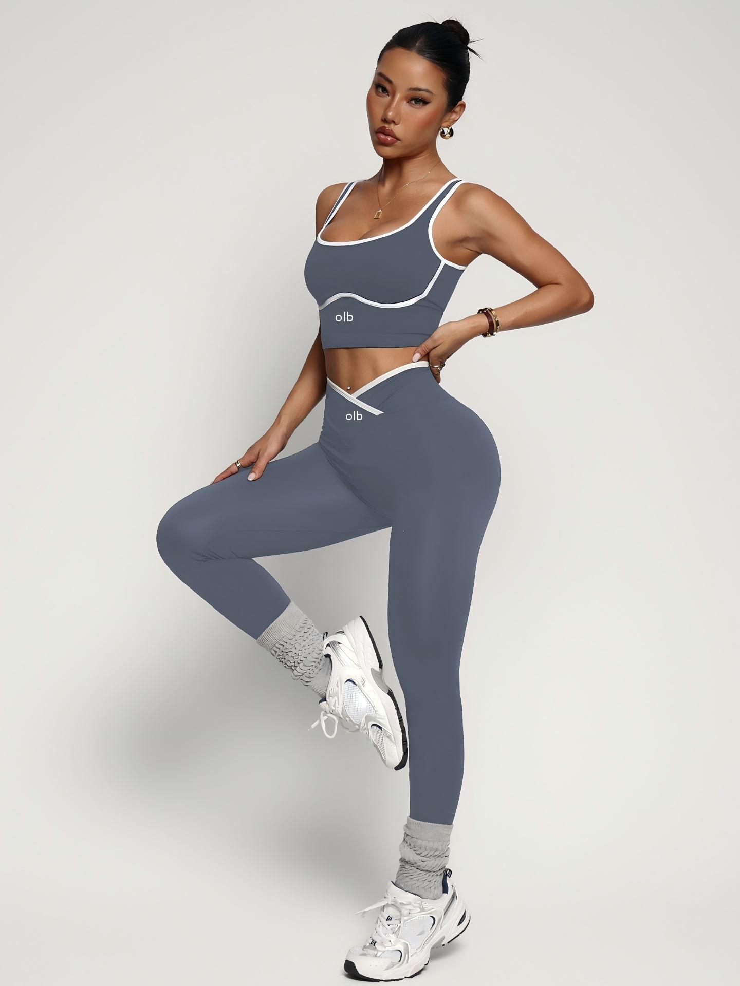 2-piece new sports bra vest pa - Pilates Yoga Set review and price