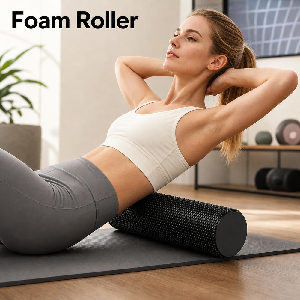 EVA Yoga Foam Roller High Dens - Pilates Yoga Workout review and price