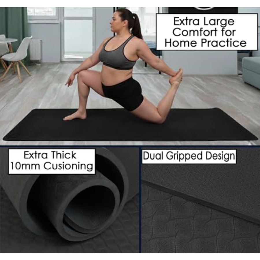 Home workout yoga mat, extra t - Pilates And Yoga Studio review and price